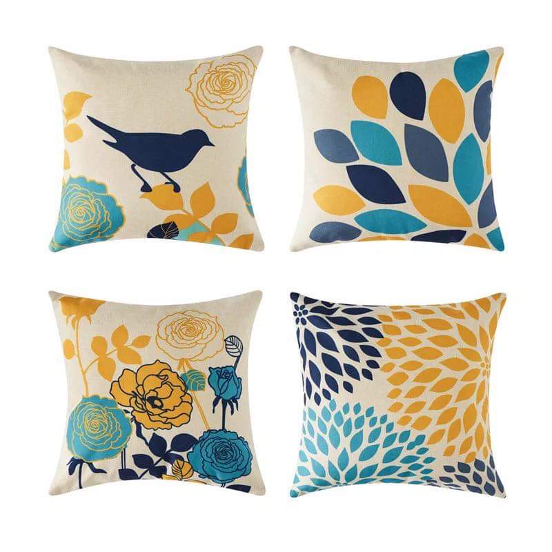 The Farm House Cushion Covers (Set of 4) | Home Décor | Waseeh Pakistan