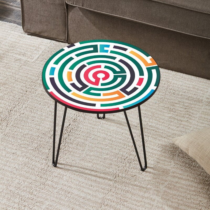 The Mystic Maze Living Lounge Center Side Hairpin Table | Furniture | Waseeh Pakistan