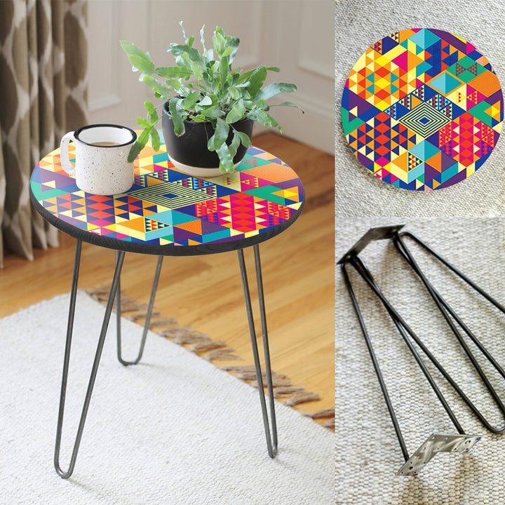 The Mystic Maze Living Lounge Center Side Hairpin Table | Furniture | Waseeh Pakistan
