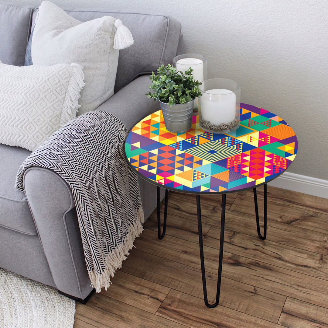 The Mystic Maze Living Lounge Center Side Hairpin Table | Furniture | Waseeh Pakistan