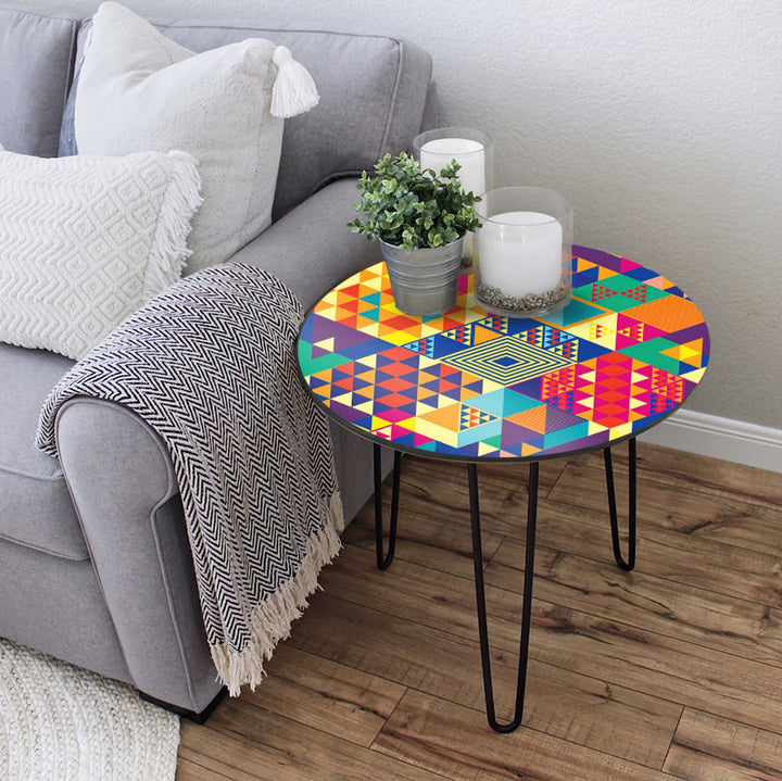The Mystic Maze Living Lounge Center Side Hairpin Table | Furniture | Waseeh Pakistan