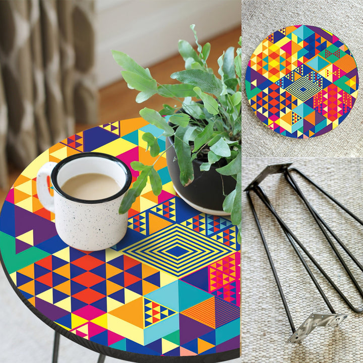 The Mystic Maze Living Lounge Center Side Hairpin Table | Furniture | Waseeh Pakistan