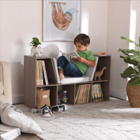 The Nook Bookcase Storage Shelve Organizer Kids Rack | Furniture | Waseeh Pakistan