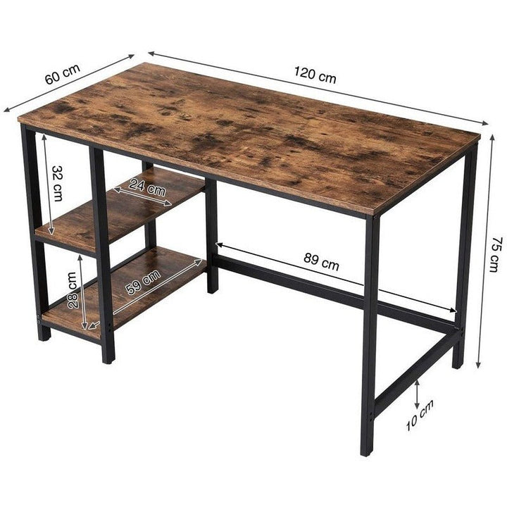 The Retro Home Office Workstation Writing Organizer Desk Table | Furniture | Waseeh Pakistan