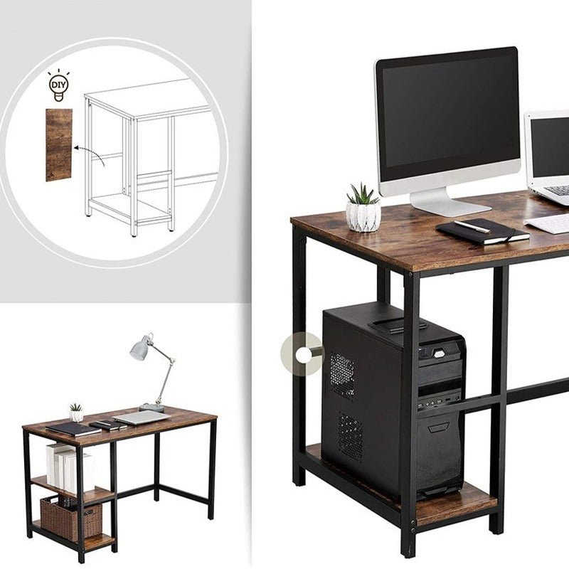 The Retro Home Office Workstation Writing Organizer Desk Table | Furniture | Waseeh Pakistan