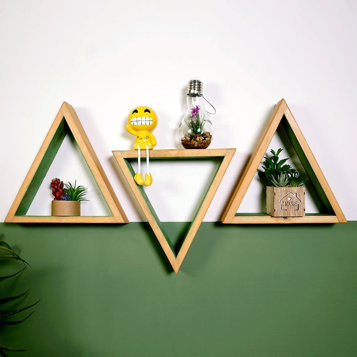 The Rhombus Floating Organizer Shelve | Furniture | Waseeh Pakistan