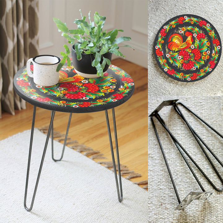 The Roosters Living Lounge Center Side Hairpin Coffee Table | Furniture | Waseeh Pakistan