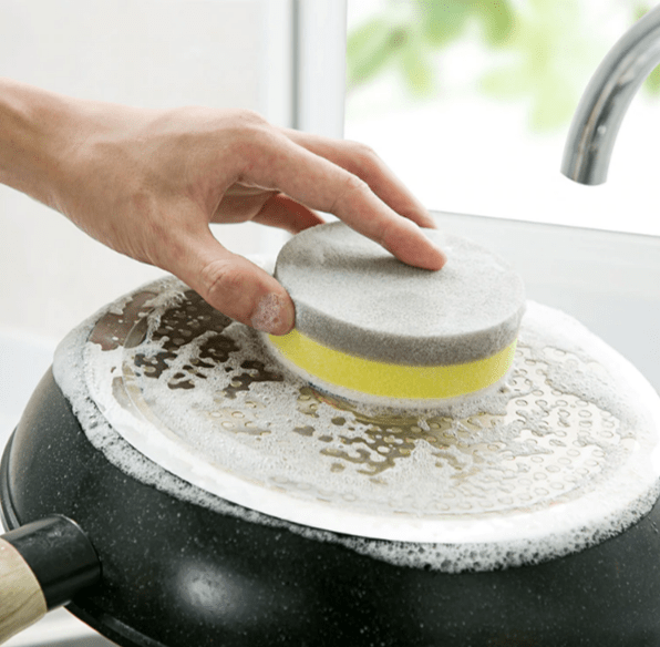 Thick Smiley Face Sponge | kitchen item | Waseeh Pakistan