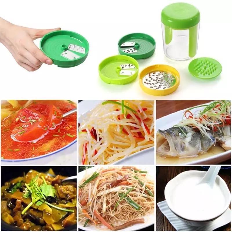 Three Blades Multi-functional Stainless Steel Slicers | kitchen item | Waseeh Pakistan