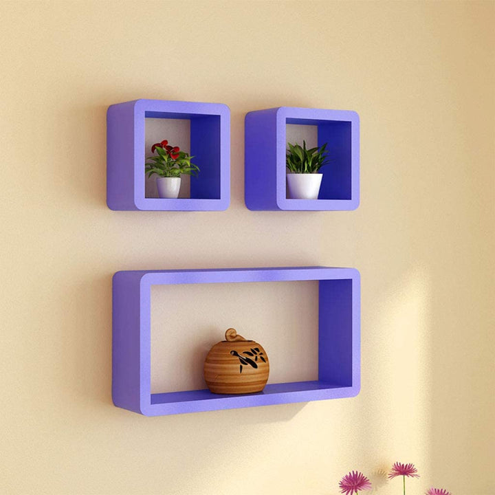 Tinctured Kids Bedroom Living Lounge Drawing Room Floating Shelve (Set of 3) | Furniture | Waseeh Pakistan