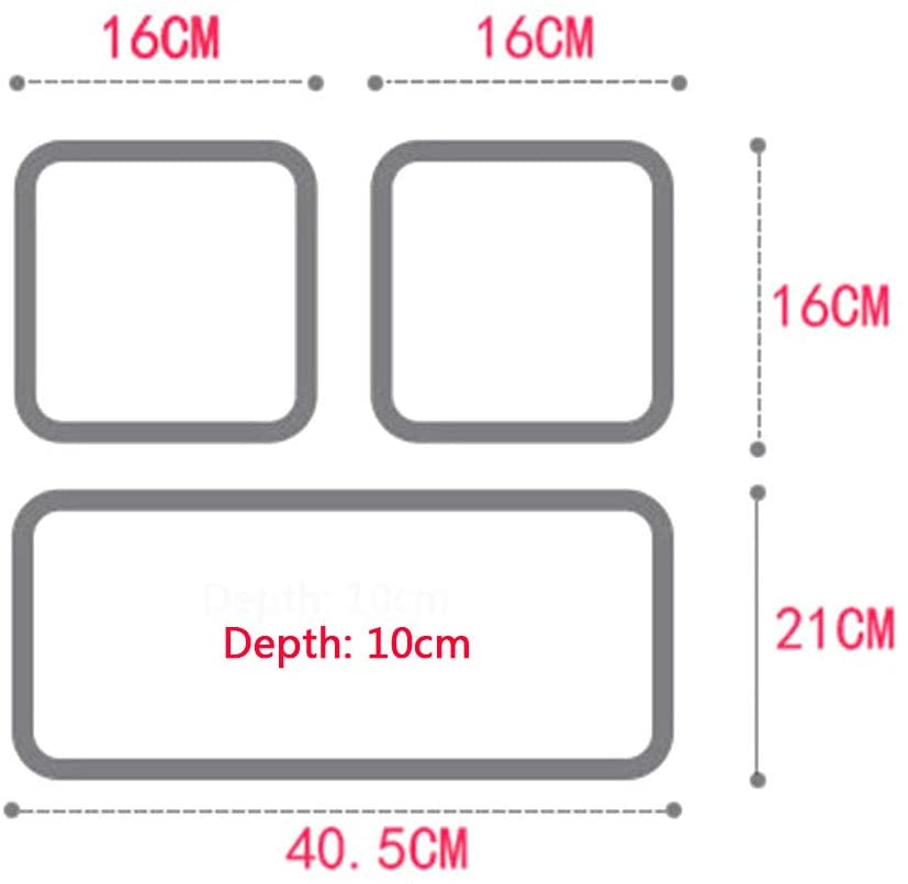 Tinctured Kids Bedroom Living Lounge Drawing Room Floating Shelve (Set of 3) | Furniture | Waseeh Pakistan