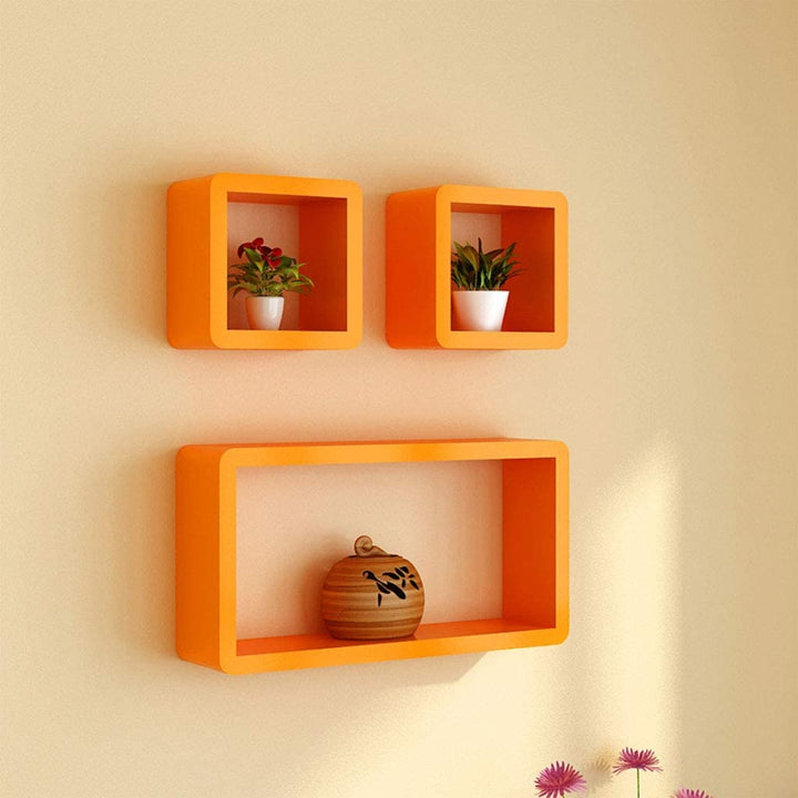 Tinctured Kids Bedroom Living Lounge Drawing Room Floating Shelve (Set of 3) | Furniture | Waseeh Pakistan