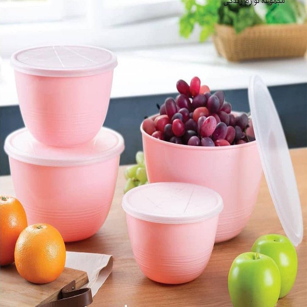 Tinker Food Storage Containers (4 pcs) | kitchen item | Waseeh Pakistan