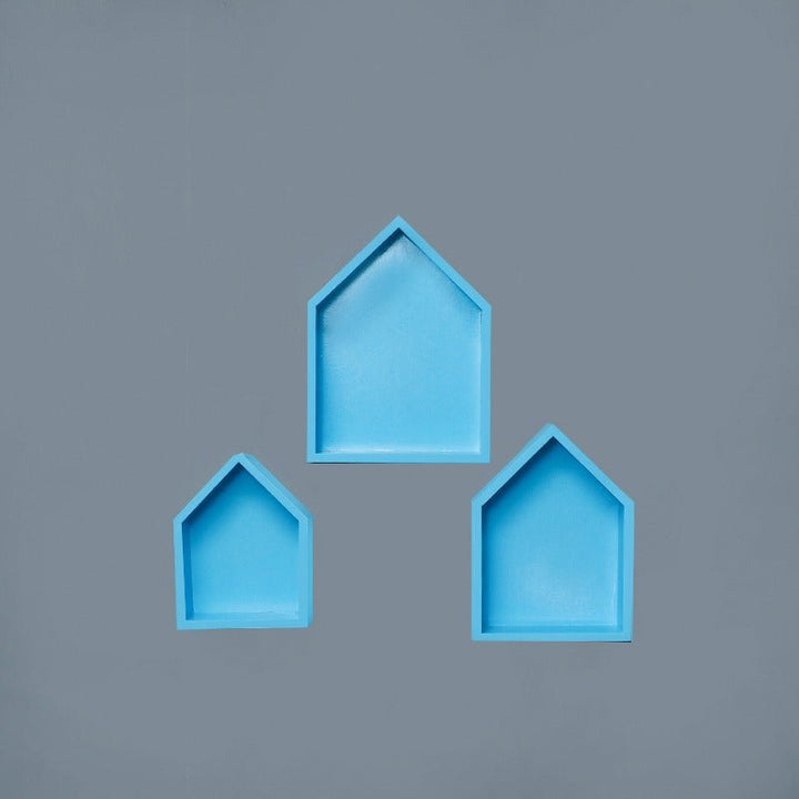 Tittanio Toy House Kids Bedroom Organizer Floating Shelve (Set of 3) | Furniture | Waseeh Pakistan