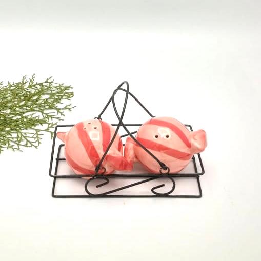 Toffee Shaped Salt &amp; Pepper Set | kitchen item | Waseeh Pakistan