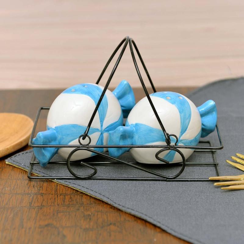 Toffee Shaped Salt &amp; Pepper Set | kitchen item | Waseeh Pakistan