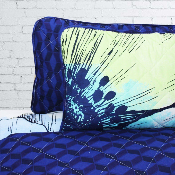 Touch of Fragrance - 6 Pieces - Bed Spread Set - Multi Floral | Home Décor | Waseeh Pakistan