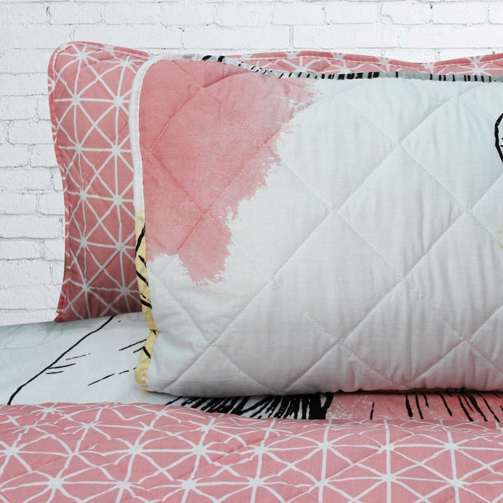 Touch of Fragrance - 6 Pieces - Bed Spread Set - Multi Floral | Home Décor | Waseeh Pakistan