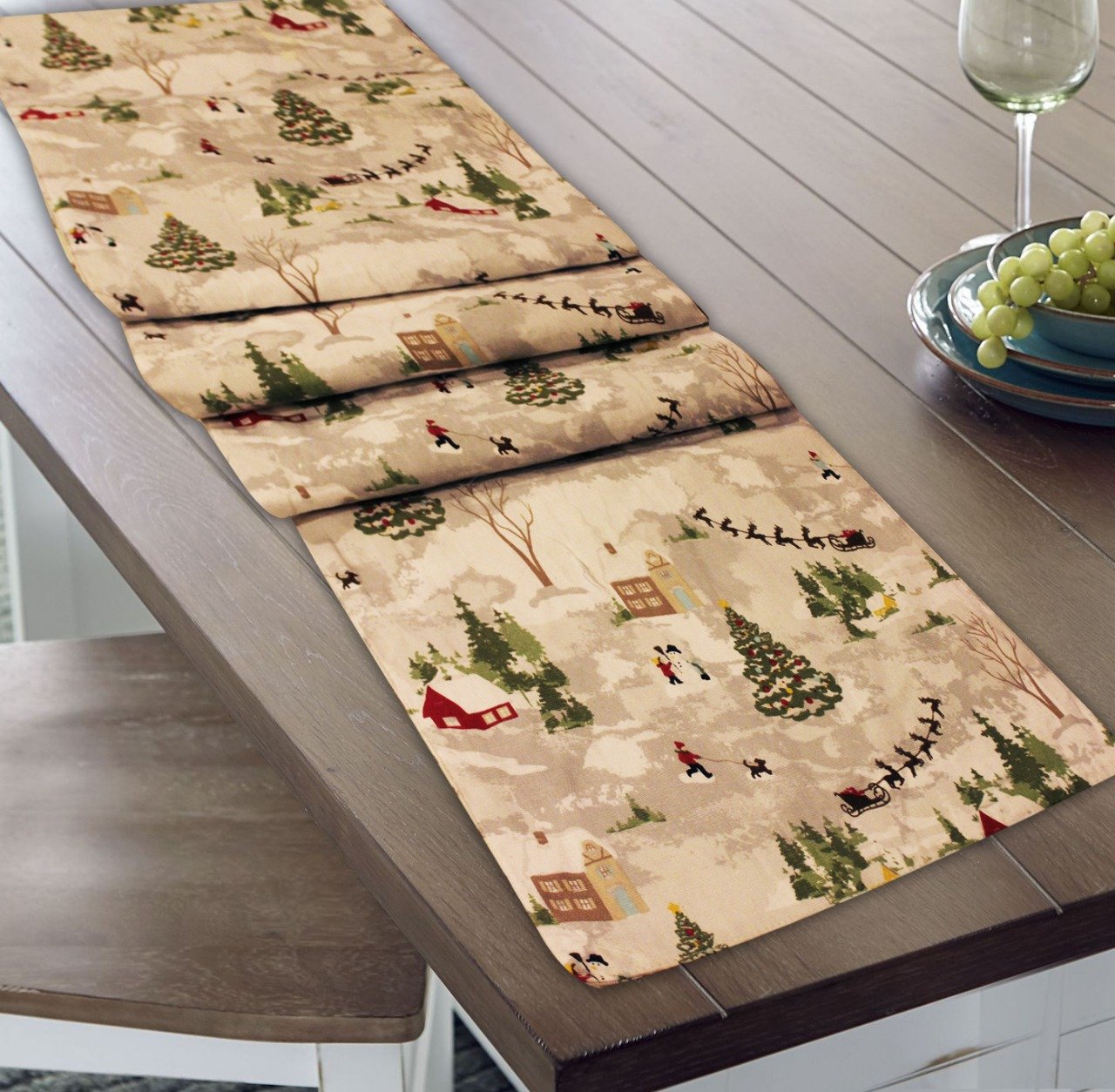 Table Runner - 1 pc - Winters - waseeh.com