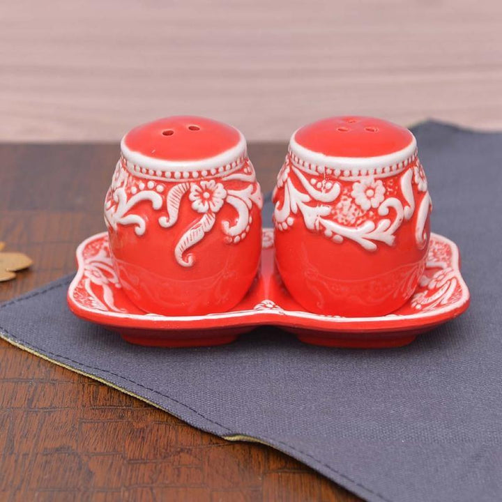 Traditionally Crafted Salt &amp; Pepper Set | kitchen item | Waseeh Pakistan