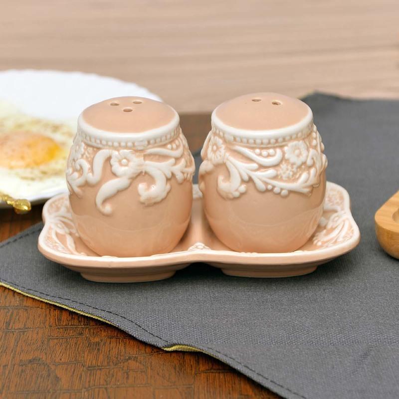Traditionally Crafted Salt &amp; Pepper Set | kitchen item | Waseeh Pakistan