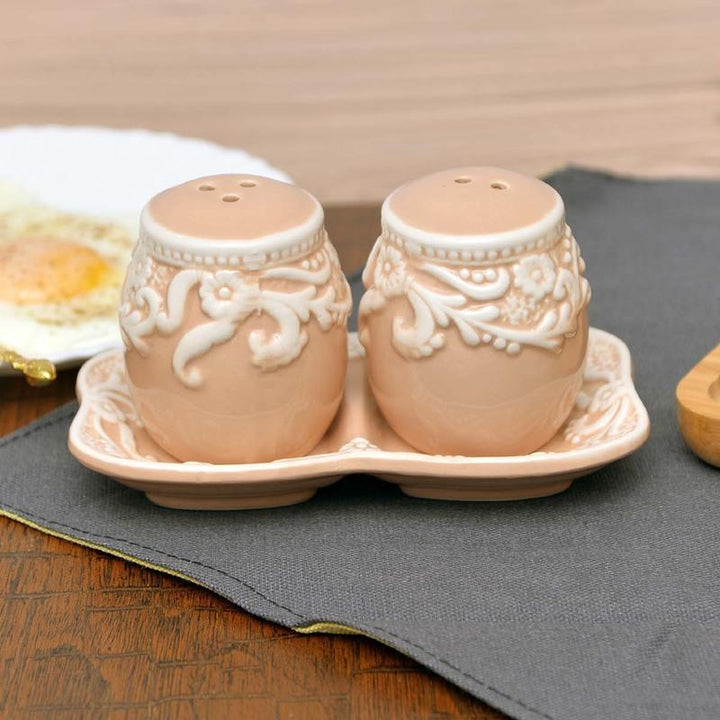 Traditionally Crafted Salt &amp; Pepper Set | kitchen item | Waseeh Pakistan