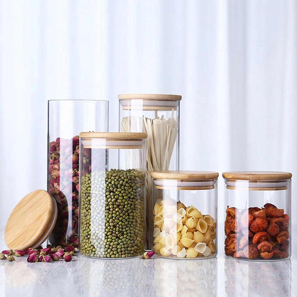 Transparent High Borosilicate Storage Bottle | kitchen item | Waseeh Pakistan