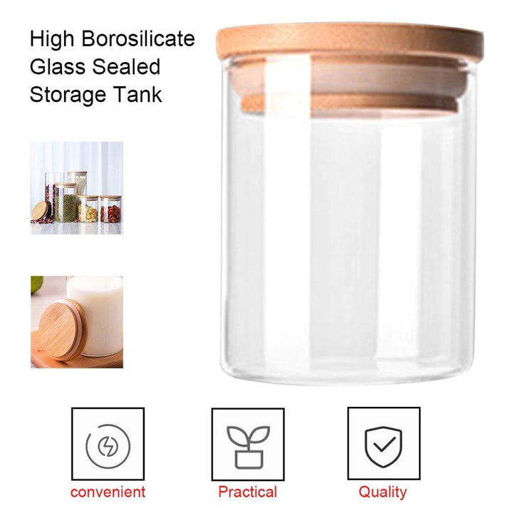Transparent High Borosilicate Storage Bottle | kitchen item | Waseeh Pakistan