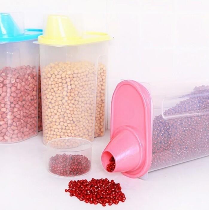 Transparent Sealed Storage Box (2.5L) | kitchen item | Waseeh Pakistan