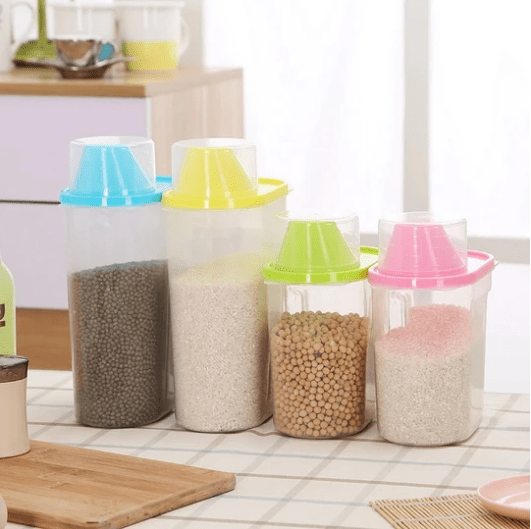 Transparent Sealed Storage Box (2.5L) | kitchen item | Waseeh Pakistan