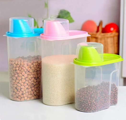 Transparent Sealed Storage Box (2.5L) | kitchen item | Waseeh Pakistan