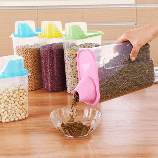 Transparent Sealed Storage Box (2.5L) | kitchen item | Waseeh Pakistan