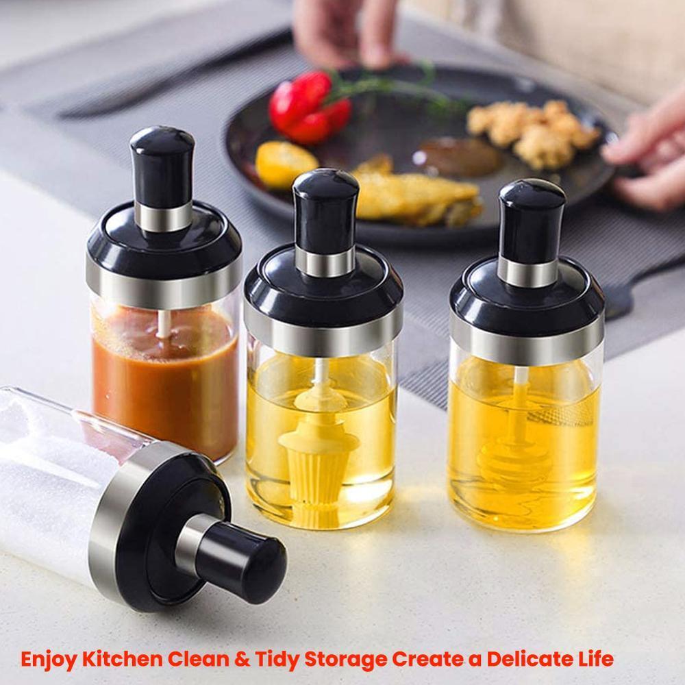 Transparent Seasoning Condiment Bottle | kitchen item | Waseeh Pakistan