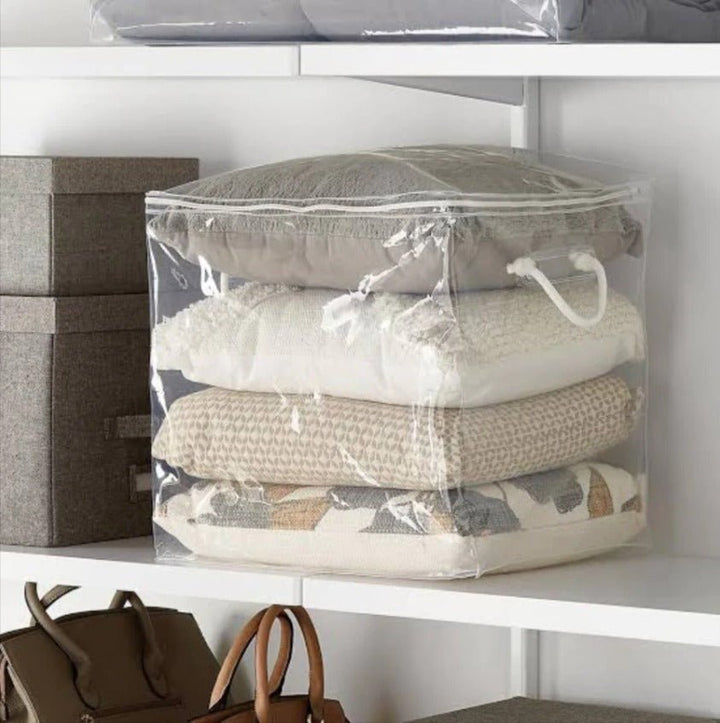 Transparent Storage Bags (Pack of 3) | Mix &amp; Match | Waseeh Pakistan