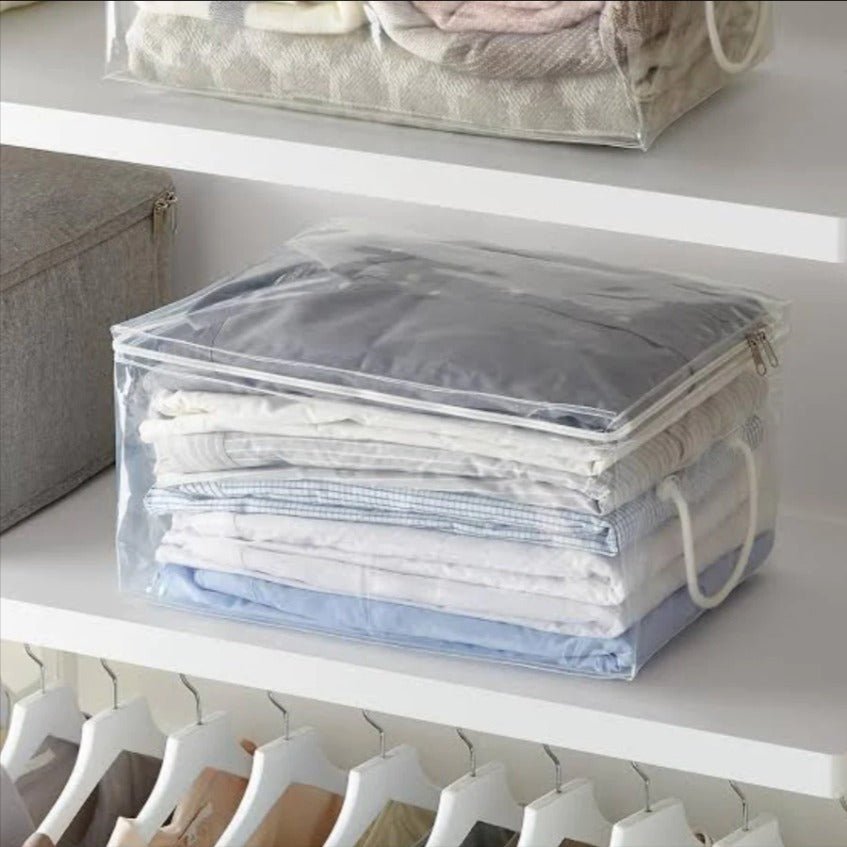 Transparent Storage Bags (Pack of 3) | Mix & Match | Waseeh Pakistan
