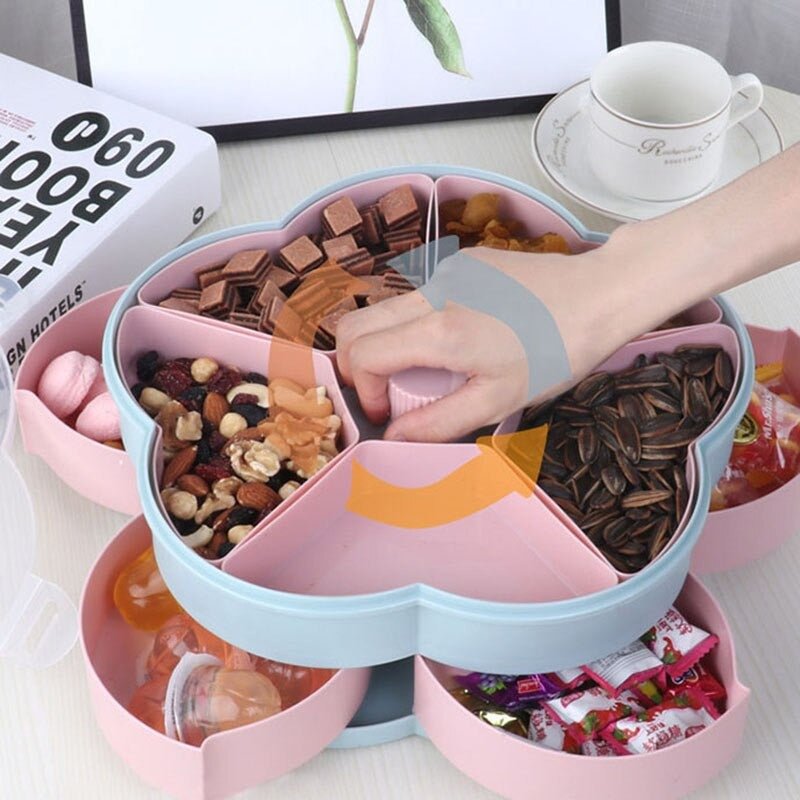 Transy Blossom Dry Fruit Tray | kitchen item | Waseeh Pakistan
