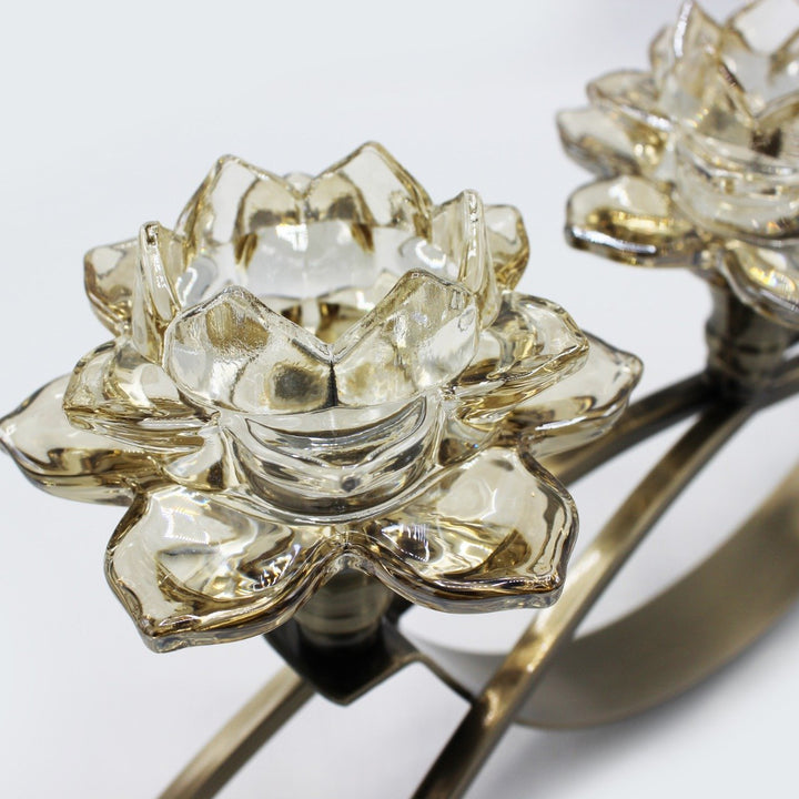 Tri-flower Candle Frame | Home Décor | Waseeh Pakistan