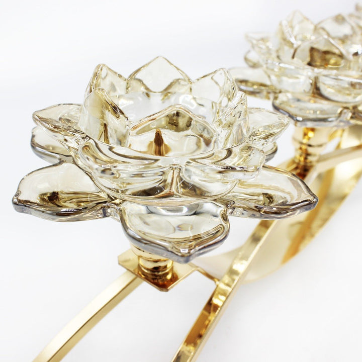 Tri-flower Candle Frame | Home Décor | Waseeh Pakistan