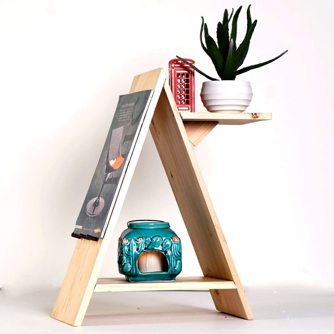 Triangle Decor Living Lounge Bedroom Corner Side Table | Furniture | Waseeh Pakistan