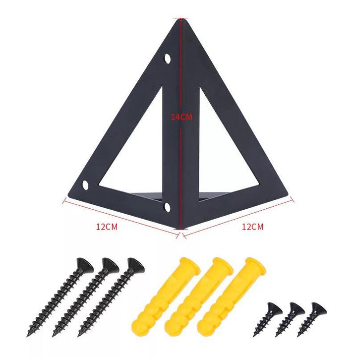 Triangle Floating Lounge Living Room Organizer Shelve Decor (Set of 3) | Not Sale FB | Waseeh Pakistan