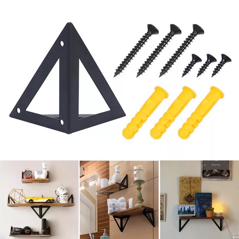 Triangle Floating Lounge Living Room Organizer Shelve Decor (Set of 3) | Not Sale FB | Waseeh Pakistan