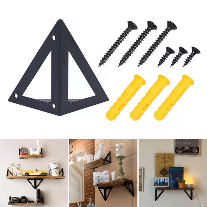 Triangle Floating Lounge Living Room Organizer Shelve Decor (Set of 3) | Not Sale FB | Waseeh Pakistan