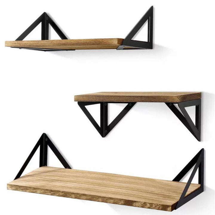 Triangle Floating Lounge Living Room Organizer Shelve Decor (Set of 3) | Not Sale FB | Waseeh Pakistan