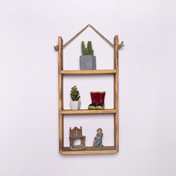 Trilateral Living Lounge Drawing Room Floating Organizer Shelve Decor | Furniture | Waseeh Pakistan
