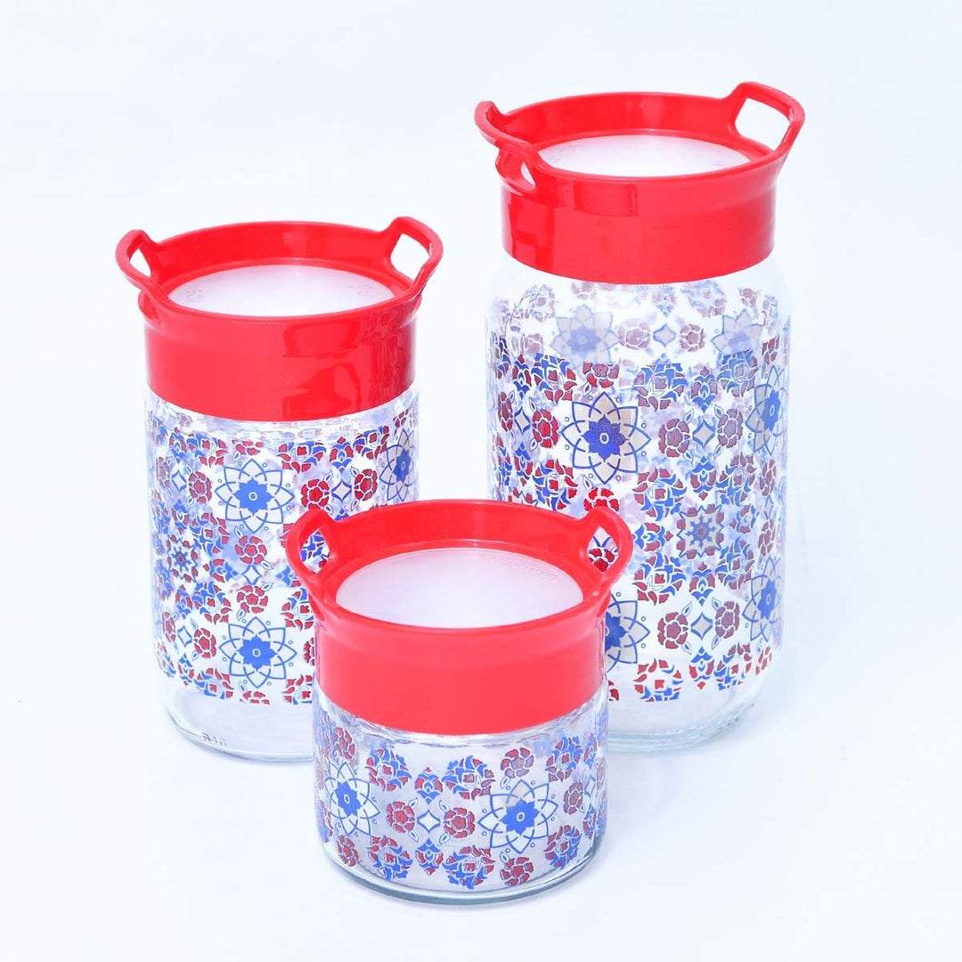 Triple Bera Jar (Set of 3) | kitchen item | Waseeh Pakistan