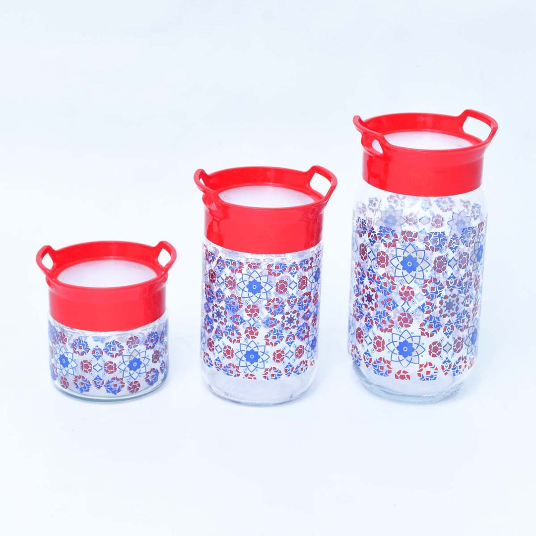 Triple Bera Jar (Set of 3) | kitchen item | Waseeh Pakistan
