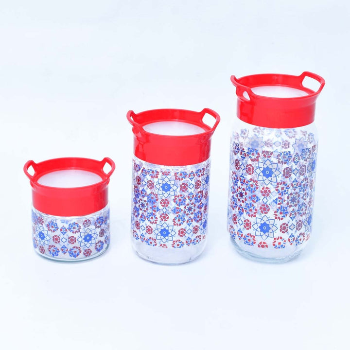 Triple Bera Jar (Set of 3) | kitchen item | Waseeh Pakistan
