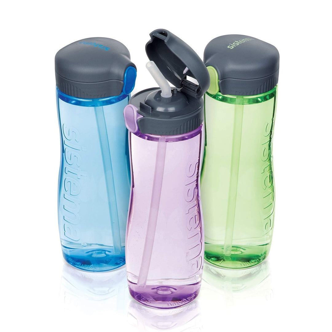 Tritan Quick Flip Straw Bottle (800 mL) | kitchen item | Waseeh Pakistan
