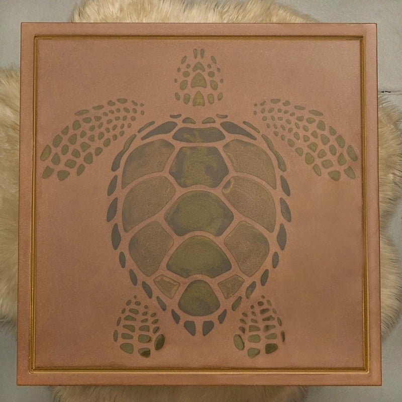 Turtle Hutch Epoxy Resin Table | Furniture | Waseeh Pakistan