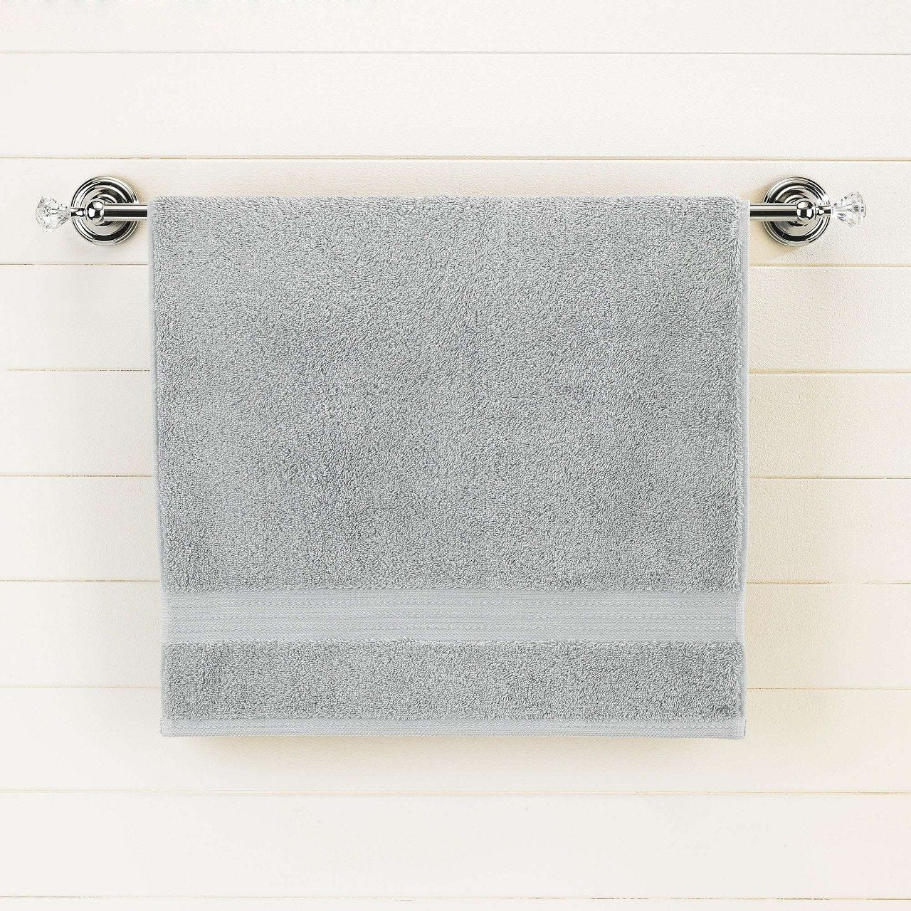 Medium Gray Egyptian Cotton Bath Towel - Single - waseeh.com